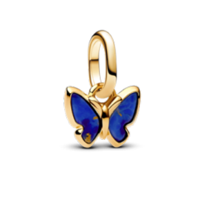 Pandora Blue Butterfly Mini Dangle Charm