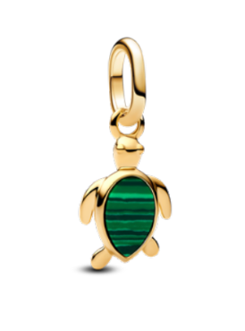 Pandora Green Turtle Mini Dangle Charm