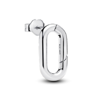 Pandora Sterling Silver Openable Link Stud Earring