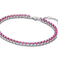 Pandora Sparkling Pink Tennis Bracelet