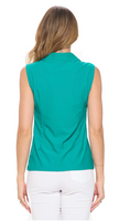 Rosa Sleeveless Polo Top
