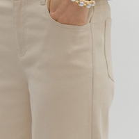 Animal Print Cuffed Pants