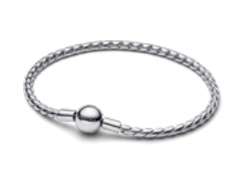 Pandora Round Clasp Wing Chain Bracelet