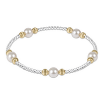 enewton Purpose Dignity Pearl 6mm Bead Bracelet - Mixed Metal