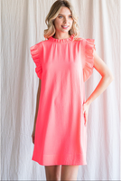 Ruffle Sleeve Dress all sales final, as is.
