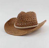 Wyatt Straw Cowboy Hat
