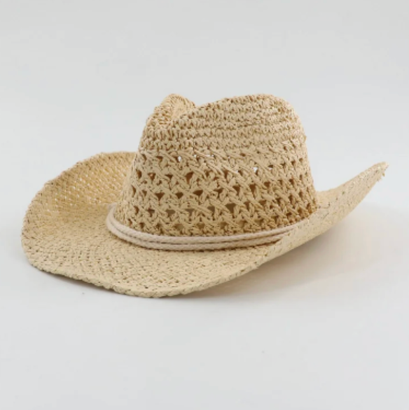 Wyatt Straw Cowboy Hat