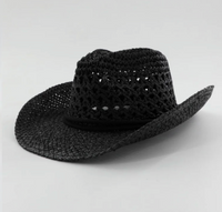 Wyatt Straw Cowboy Hat
