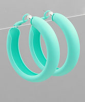 Thick Hoop Earrings

