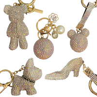 3D Crystal Keychains