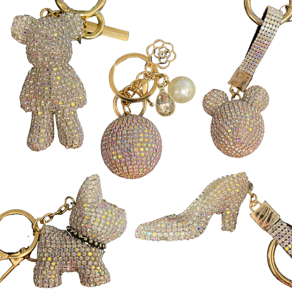 3D Crystal Keychains