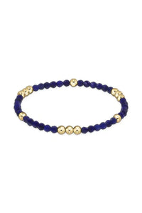 Enewton Worthy Pattern 3mm Bead Bracelet with Gemstone