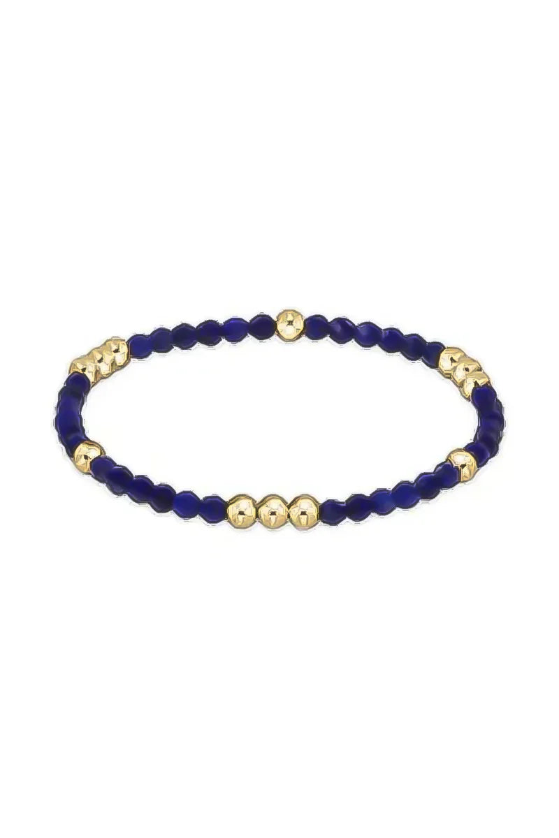 Enewton Worthy Pattern 3mm Bead Bracelet with Gemstone