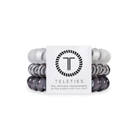 Teleties Silver Flame Hair Coils
