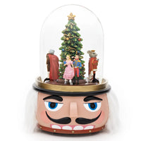 Music Rotating Nutcracker Scene Glitterdome
