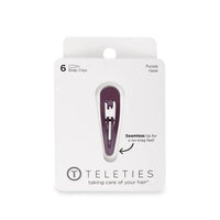 Teleties Purple Haze Snap Clips (6 count)

