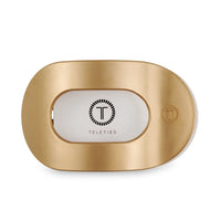 Teleties Champagne Toast Round Flat Hair Clip