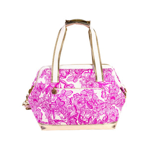 Lilly Pulitzer Neoprene Cooler, Unforgettable Pink