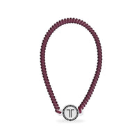 Teleties Burgundy Bliss Spiral Hair Coil Headband