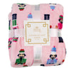 50X80 Super Soft Pink Nutcracker Blanket