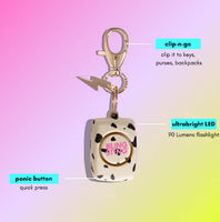 Modern Cheetah Mini Personal Alarm
