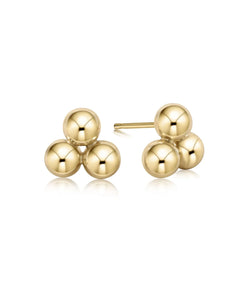 Enewton Classic Cluster Stud - 6mm Gold