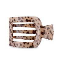 Teleties Blonde Tortoise Flat Square Clip