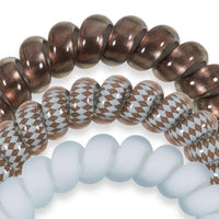 Teleties Truly Taupe Spiral Hair Coils
