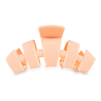 Teleties Classic Peach Fuzz Hair Clip
