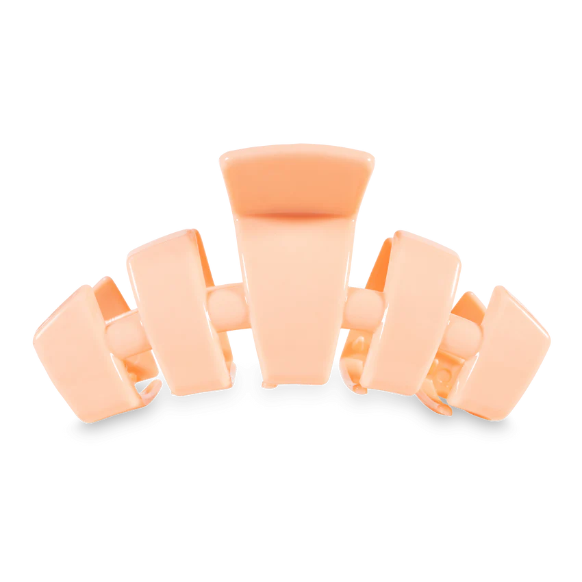 Teleties Classic Peach Fuzz Hair Clip