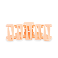 Teleties Classic Peach Fuzz Hair Clip
