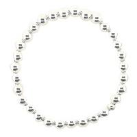 Bara Boheme - 7" Stretchy Sterling Silver Bracelet