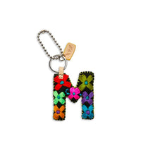 Consuela Black Felt M Charm