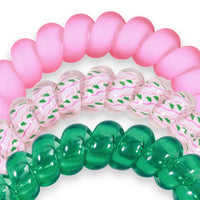 Teleties Merry Pinkmas Spiral Hair Coils