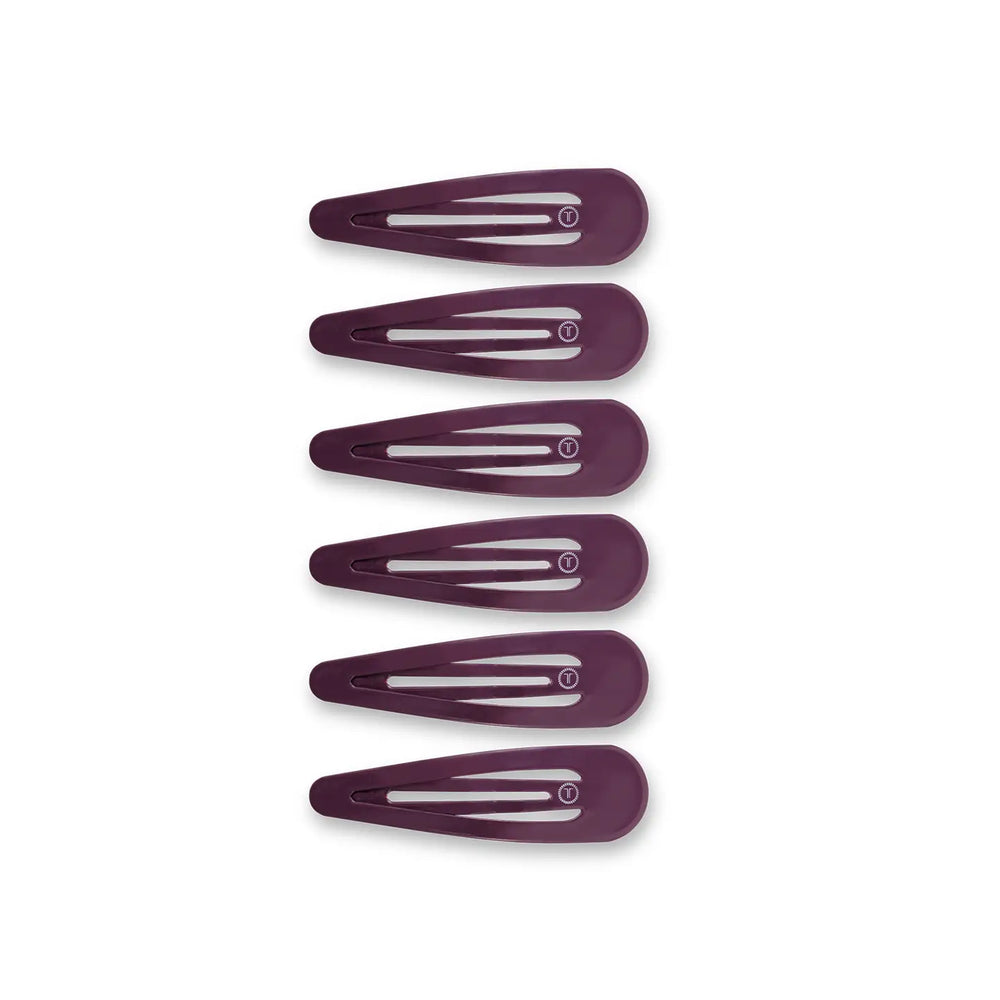 Teleties Purple Haze Snap Clips (6 count)
