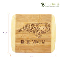 A Slice of North Carolina Cutting Board