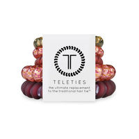 Teleties Burgundy Bliss Mixed Pack Hair Coils