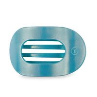 Teleties Blue Seas Flat Round Hair Clip
