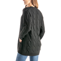 Allthreads Black Aspen Cardigan
