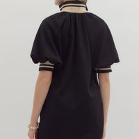 Front Zipper Mini Dress