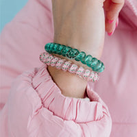 Teleties Merry Pinkmas Spiral Hair Coils