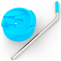 Universal Buddy Drinking Lid with Straw

