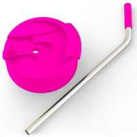 Universal Buddy Drinking Lid with Straw
