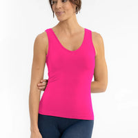 Built-in Bra Reversible Tank Top