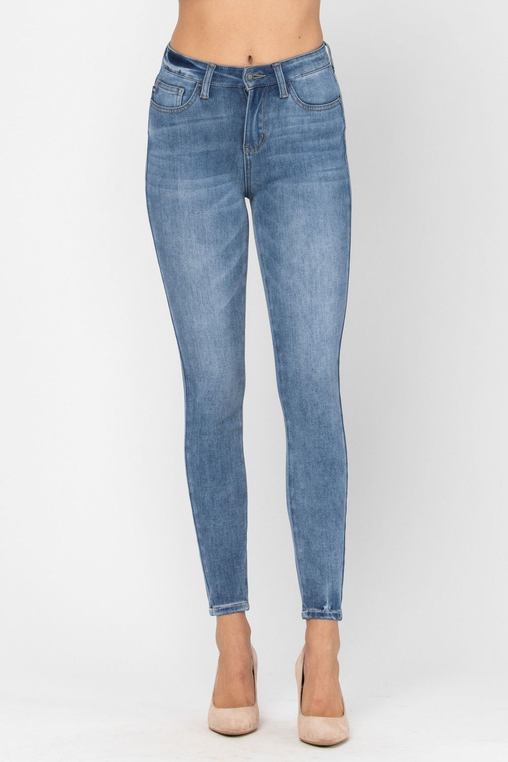 HW Classic Thermal Skinny Judy Blue Jeans