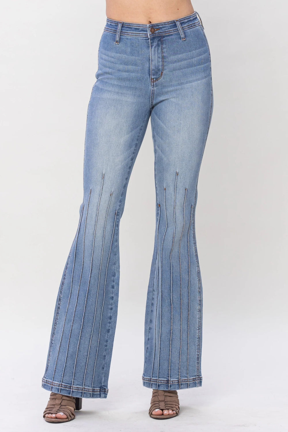 Judy Blue HW Multi Seam Bootcut Jeans
