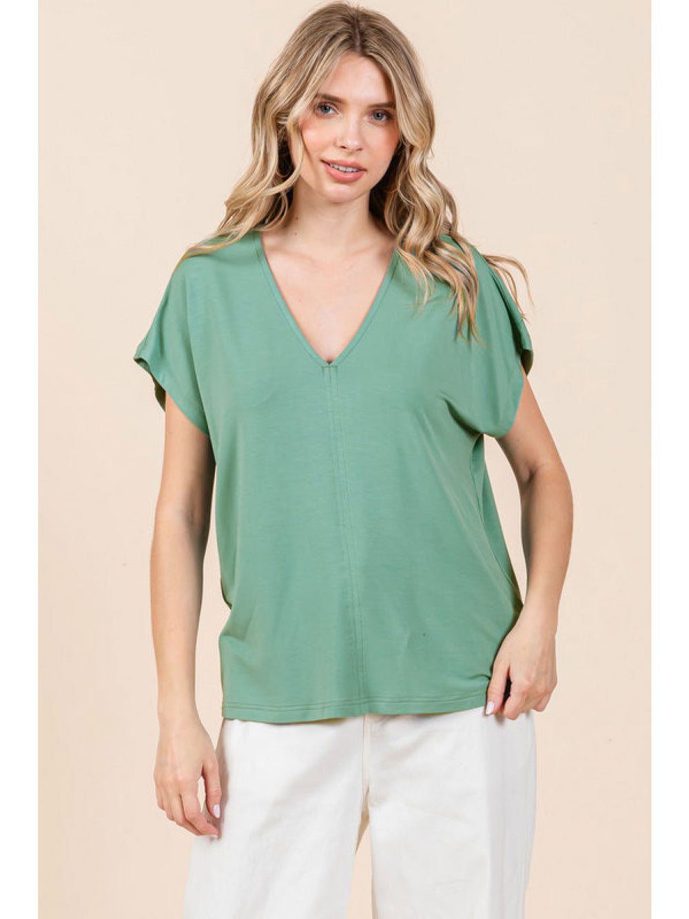 Short Sleeve Dolman Top