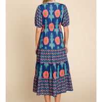 Daphne Short Sleeve Midi Dress