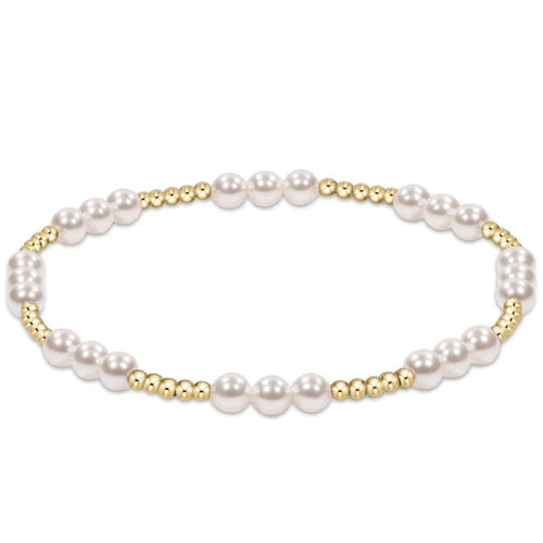 enewton Hope Unwritten 5mm Bead Bracelet - Pearl