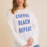 Coffee Beach Repeat Sweater